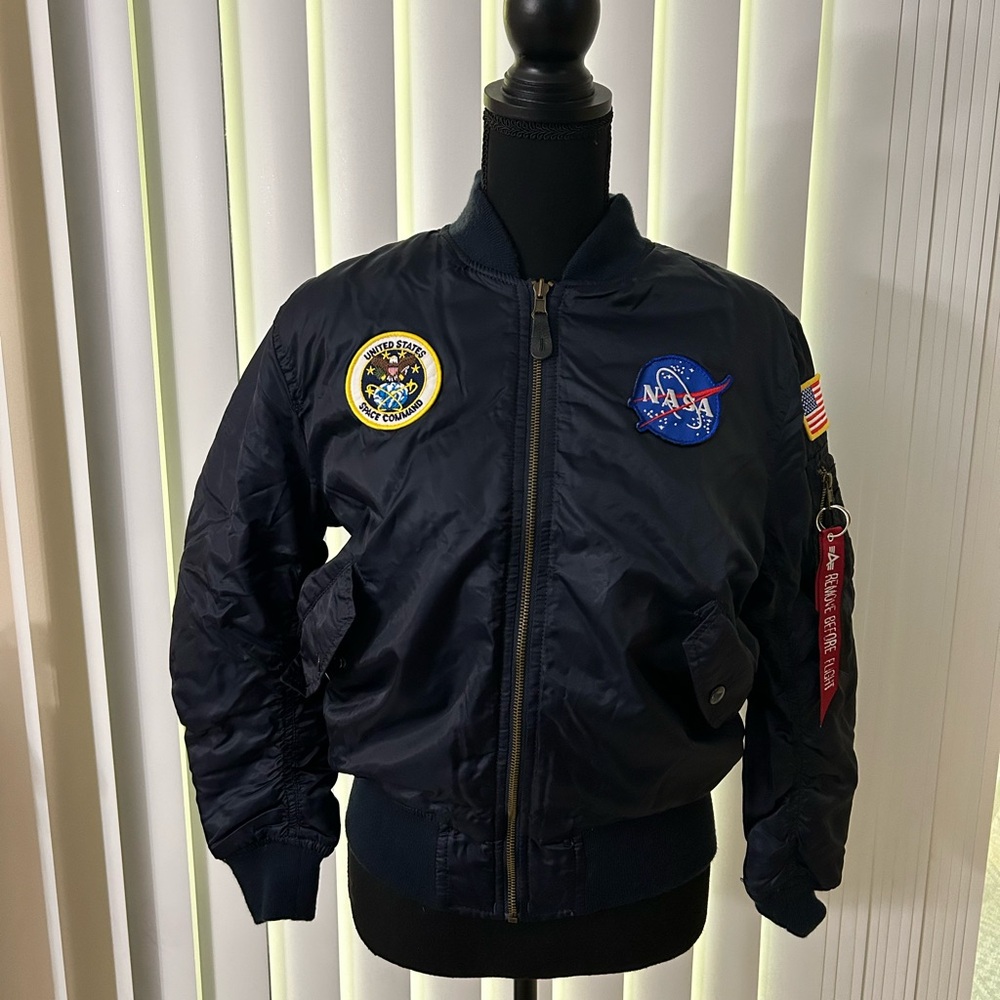 Alpha Industries X NASA MA-1 Flight Bomber Jacket